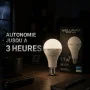 Ampoule LED rechargeable Wellmax 11 W 2500 mAh autonomie 3 heures