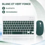 Combo Clavier Souris Rechargeable Mini Wifi 2.4Ghz + Bluetooth