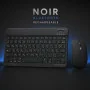 Combo Clavier Souris Rechargeable Mini Wifi 2.4Ghz + Bluetooth