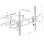SUPPORT TV TVS917 26"-85"