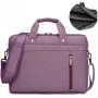 Sacoche pour ordinateur portable avec bandoulière, résistante aux chocs, compatible avec les PC jusqu’à 13 pouces – Violet.