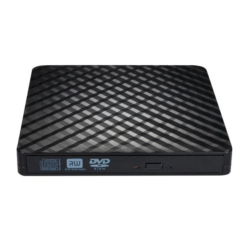 Lecteur DVD Externe USB 3.0/Type-C Haute Vitesse – Graveur CD/DVD-RW 8X