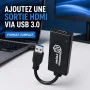 Adaptateur Mini USB 3 0 vers HDMI pour Windows et Mac