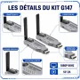 Kit HDMI Sans Fil G147 Full HD 1080P