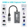 Carte de Capture Vidéo 4K HDMI vers USB Type-C