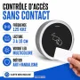 Contrôle d'accès Lecteur de carte RFID métallique rond 125 kHz pour système de contrôle d’accès MT-CA63