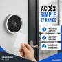 Contrôle d'accès Lecteur de carte RFID métallique rond 125 kHz pour système de contrôle d’accès MT-CA63