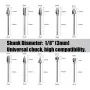 Carbide Rotary Burr one cut 1/8" Shank set 3*6