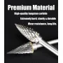 Carbide Rotary Burr one cut 1/8" Shank set 3*6