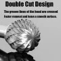 Carbide Rotary Burr one cut 1/8" Shank set 3*6