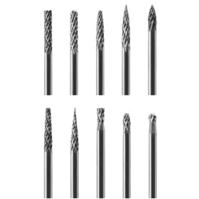 Carbide Rotary Burr double cut 1/8" Shank set 3*3