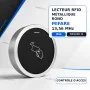 Lecteur RFID Mifare 13.56 MHz Metallique Rond IP66 MT-CA63
