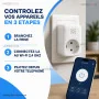 Prise intelligente AVEL WiFi avec suivi de consommation