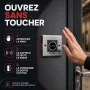 Bouton de sortie infrarouge TAIM sans contact en 2 tailles