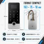 Controle Acces Intelligent Etanche Empreinte Carte IC Code