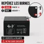 Batterie Plomb Acide GOOP 12V 12Ah Cycle Profond