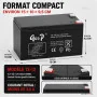 Batterie Plomb Acide GOOP 12V 12Ah Cycle Profond