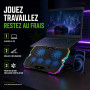 Support de Refroidissement pour PC Portable Gamer Havit F2068 - Ventilation Puissante, Design Ergonomique