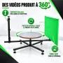 Plateforme Rotative Manuelle 360 Pour Photo Video Produit Plateau 40cm Avec Fond Vert
