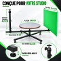 Plateforme Rotative Manuelle 360 Pour Photo Video Produit Plateau 40cm Avec Fond Vert