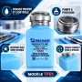 Flacon Distributeur Alcool Mechanic TP01 Pompe Inox Aiguille Remplacable