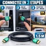 Cable HDMI 2 1V Premium 8K Ultra HD 48Gbps 1 5M