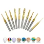 3.175 6mm PCB Milling Cutter Set 10pcs 0.5-3.175mm