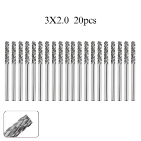Carbide Rotary AXE2.0M03 3X2.0 1pack/20pcs