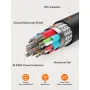 Cable Mini HDMI vers HDMI Compatible Appareils Photo, Caméscopes, PC Portables, Cartes Graphiques, TV HD et Tablettes
