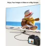 Cable Mini HDMI vers HDMI Compatible Appareils Photo, Caméscopes, PC Portables, Cartes Graphiques, TV HD et Tablettes