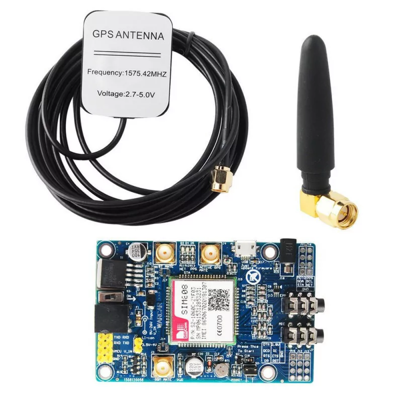 SIM808 Module Development Board IPX SMA with Breakout for Arduino
