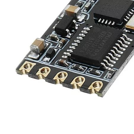 GT-38 SI4438 / 4463 433 متر مسافة 1200 متر UART واجهة وحدة منفذ تسلسلي لاسلكية أحادية الشريحة