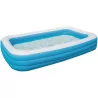 INTEX - Piscine rectangulaire Deluxe Décor Poissons - 3.05 x 1.83 x 0.56 m