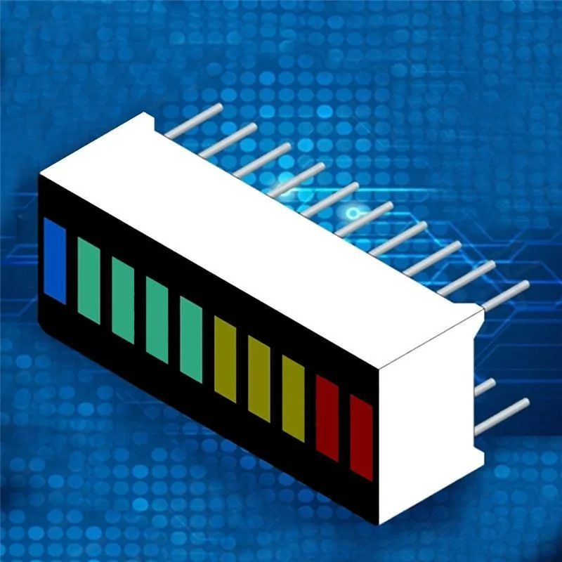10 Segment - 4-color LED Bar Display