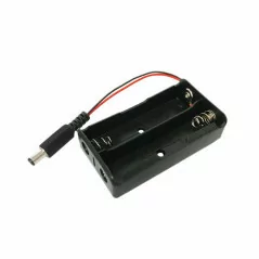 18650 attery Case Box Holder for 2x 18650 with 5.5*2.1mm DC Power PlugB
