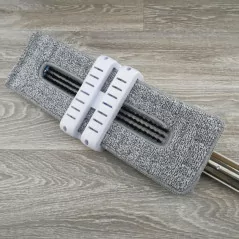 hand free multifunctional folding mop with brush
