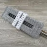 hand free multifunctional folding mop with brush