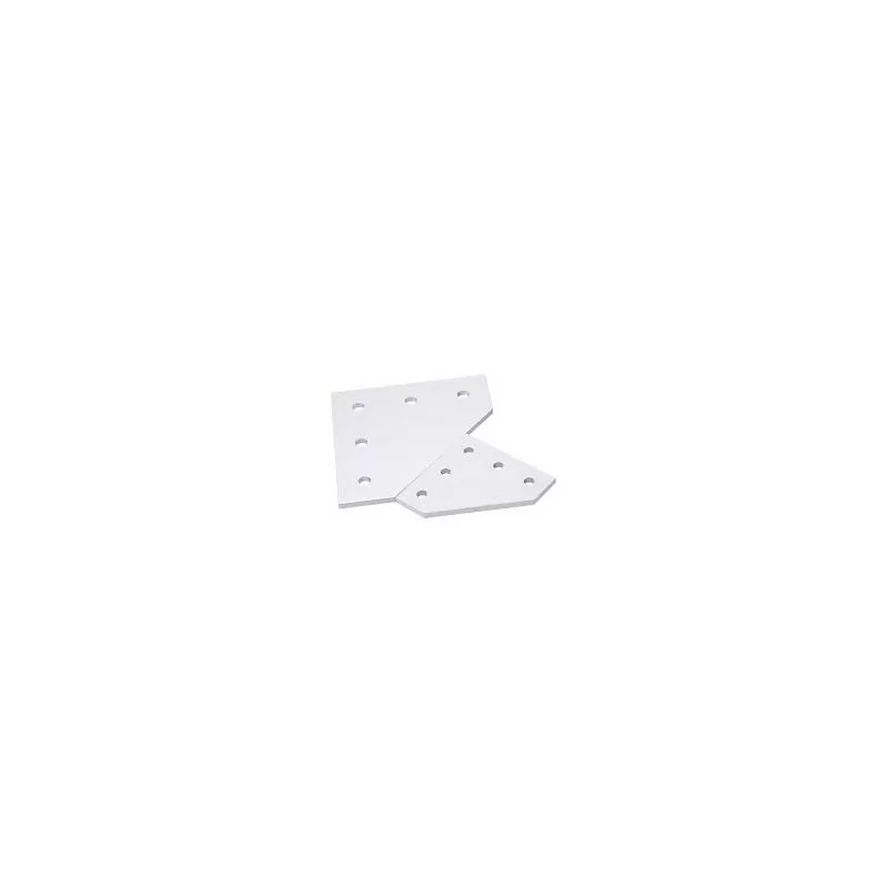 Machifit Aluminum 5 Holes L Shape Join Plate Corner Bracket for 2020/3030