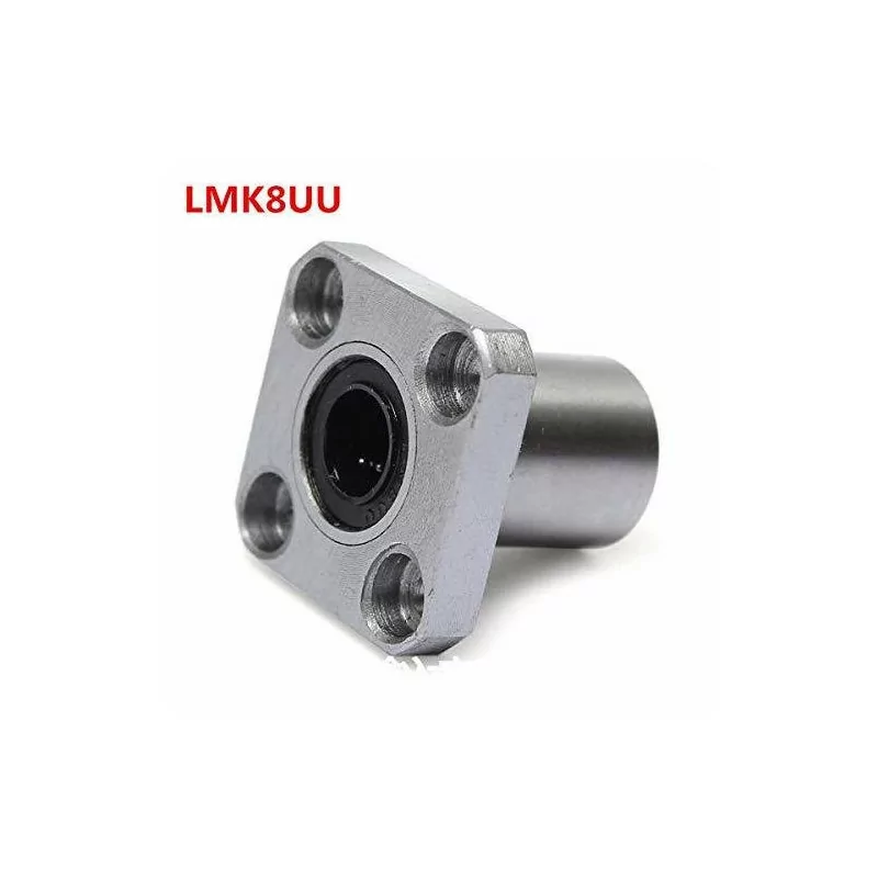 LMK8UU 8mm Square Flange Type Straight Line Linear Bearing