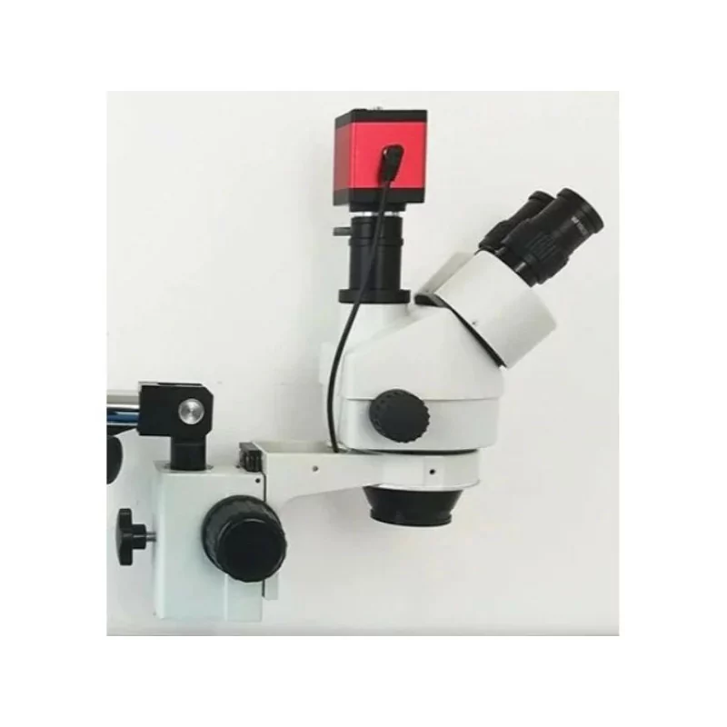 Micrscope PM 3 eyes+zoom X0,5+camera HD+10,1\"+LED (745)