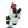 Micrscope PM 3 eyes+zoom X0,5+camera HD+10,1\"+LED (745)