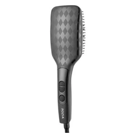 فرشاة تمليس الشعر بدرجات حرارة عالية لتصفيف جميع أنواع الشعر ROZIA Brosse Lissante chauffante ionique 3D HR766 3