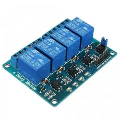 4 Channel Relay Module with Light Coupling 5V/12v/24v