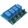 4 Channel Relay Module with Light Coupling 5V/12v/24v