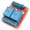 2 Channel Relay Module with Light Coupling 5V/12v/24v
