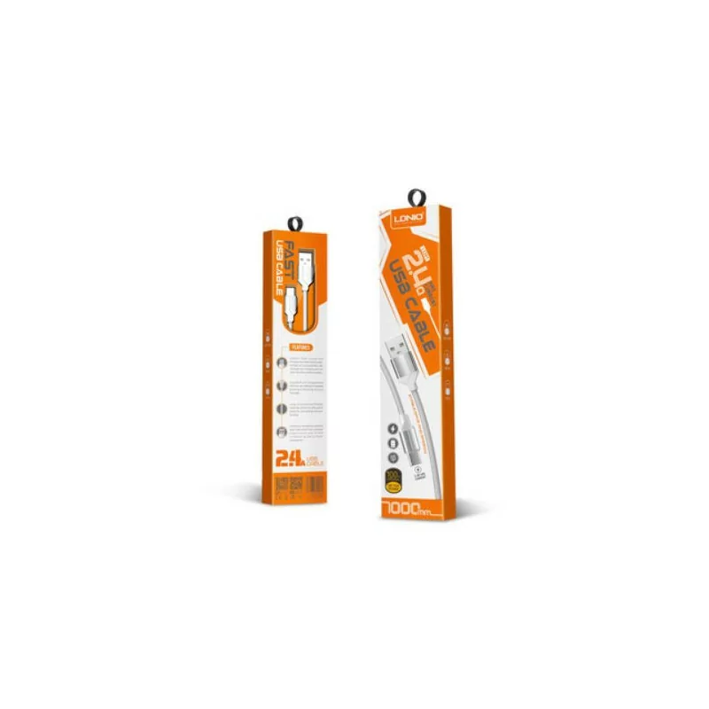 Câble micro USB de charge rapide et de transmission de données Ldnio LS391-MI-2.4A TYPE_C