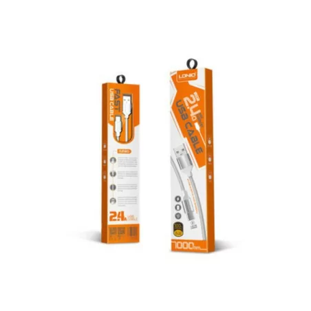 Câble micro USB de charge rapide et de transmission de données Ldnio LS391-MI-2.4A TYPE_C