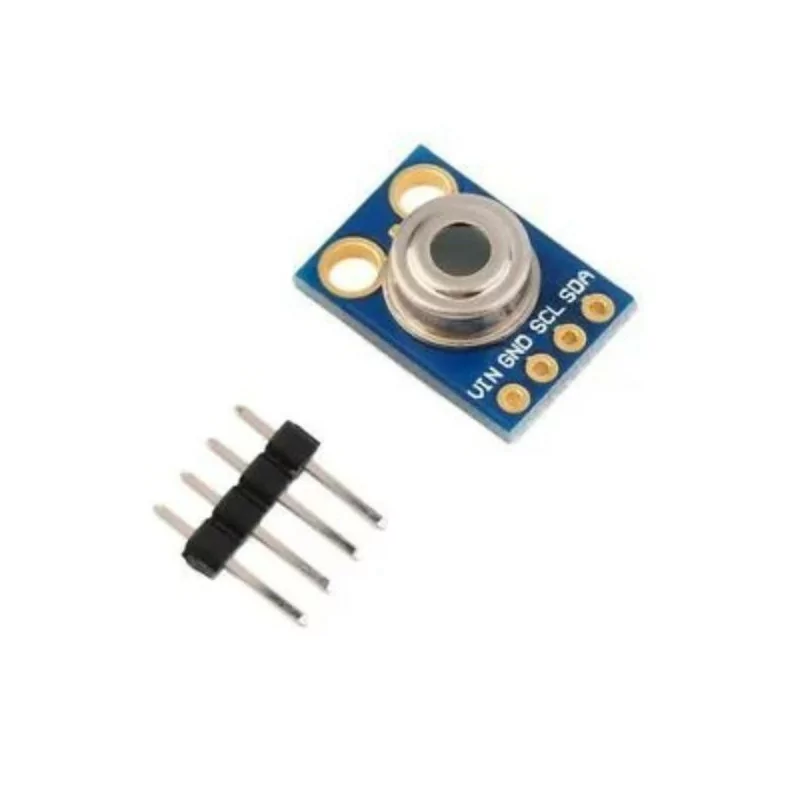 GY-906 MLX90614ESF جديد MLX90614 وحدة استشعار درجة الحرارة غير التلامسية متوافق مع Arduino