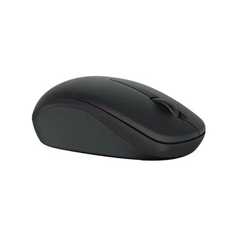 Souris d'ordinateur sans fil Dell WM126 - Batterie longue durée au design confortable (noir)