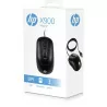 Souris USB HP X900 - Noire